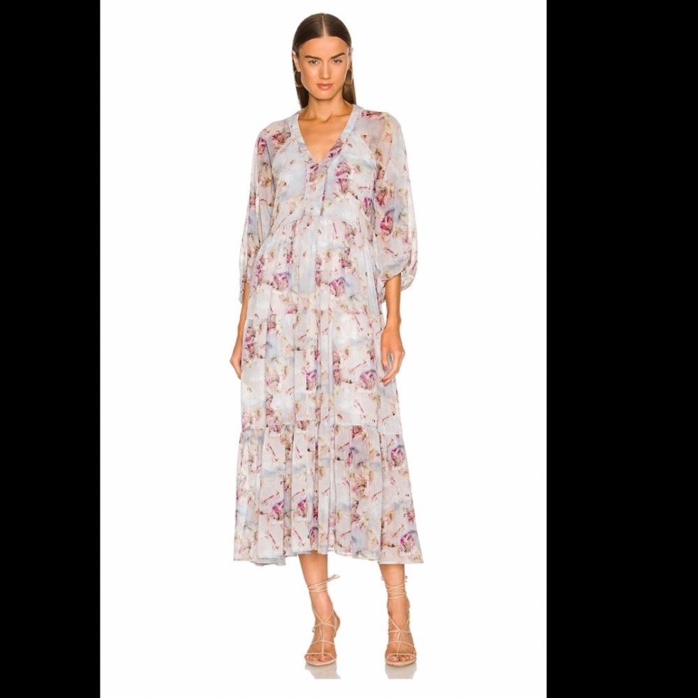 ALL SAINTS Size 2 Trude Vimur Dress in Ice Blue